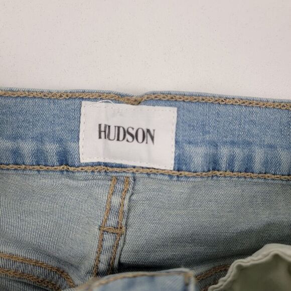 Hudson Women's Size 28 NOA Mid Rise Straight Crop Jeans USA - Picture 3 of 14